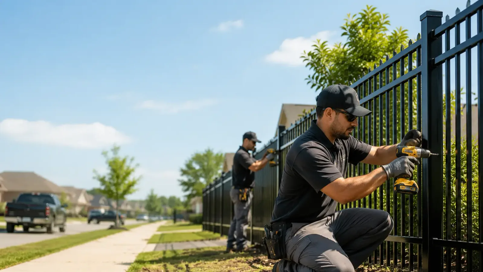 Metal Fence Installation in Sharon, GA